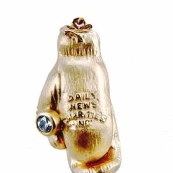 Iconsofboxing.com Boxing Gloves Pendant 14K BOXING MEMORABILIA
