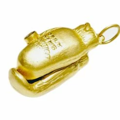 Iconsofboxing.com BOXING MEMORABILIA Boxing Gloves Pendant 10K