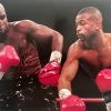 Iconsofboxing.com James "Lights Out" Toney Autographed 8x10 Boxing Photo Vs Roy Jones Jr. BOXING MEMORABILIA