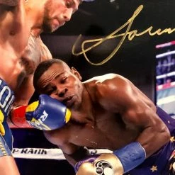 Iconsofboxing.com Vasyl Lomachenko Autographed 8x10 Photo In Gold Signature, JSA Cert