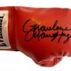 Iconsofboxing.com Marvin Hagler Autographed Red Everlast Boxing Glove. JSA Cert TOP FIGHTERS