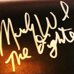 Iconsofboxing.com Irish Micky Ward The Fighter Signed Painted Autographed Boxing Glove