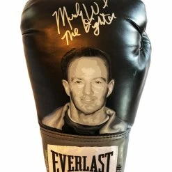 Iconsofboxing.com Irish Micky Ward The Fighter Signed Painted Autographed Boxing Glove