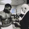 Iconsofboxing.com Mike Tyson Signed 16x20 Photo With Cus D'Amato With JSA COA