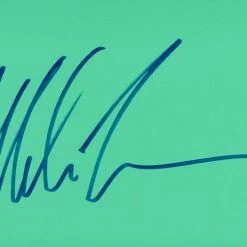 Iconsofboxing.com BOXING MEMORABILIA Mike Tyson Blue Framed Signed Punch-Out 16 X 20 Photo Display (JSA COA)