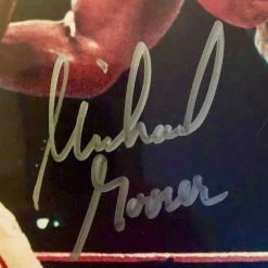 Iconsofboxing.com BOXING MEMORABILIA Michael Moore Signed Autographed 8x10 Boxing Photo Vs Foreman