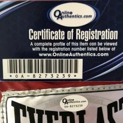 Iconsofboxing.com BOXING MEMORABILIA Muhammad Ali Autographed Everlast Boxing Glove With OA Certification