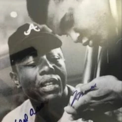 Iconsofboxing.com BOXING MEMORABILIA Muhammad Ali And Hank Arron Dual Signed Autographed 16 X 20 Photo, Steiner, MLB, OA