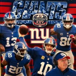 Iconsofboxing.com BOXING MEMORABILIA NY Football Giants 2015 Official Yearbook NFL Program Magazine
