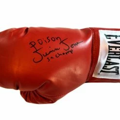 Iconsofboxing.com Poison Junior Jones Autographed Everlast Boxing Glove Rare