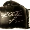 Iconsofboxing.com Riddick Bowe Left Hand Autographed With Inscriptions Everlast Black Boxing Glove