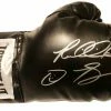 Iconsofboxing.com Riddick Bowe Right Hand Autographed With Inscriptions Everlast Black Boxing Glove