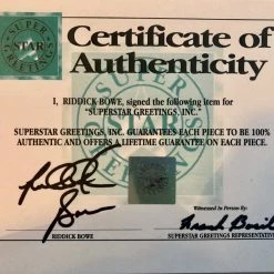 Iconsofboxing.com Riddick Bowe Vs Evander Holyfield 8 X 10 Photo (SSG COA)