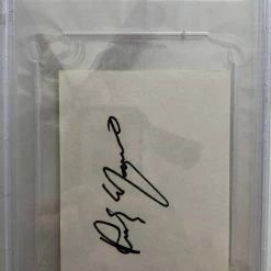 Iconsofboxing.com Executive ROCKY GRAZIANO CUT AUTO PSA DNA SIGNED BOXING MEMORABILIA