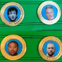 Iconsofboxing.com Creed 2 WBC Custom Made Movie Boxing Belt With Cast Photos. BOXING MEMORABILIA