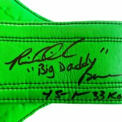 Iconsofboxing.com Riddick Bowe Signed Autographed WBC Full Size Boxing Championship Belt