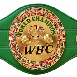 Iconsofboxing.com Roberto Duran Hands Of Stone Autographed WBC Championship Full Size Belt
