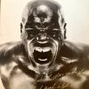 Iconsofboxing.com Mike Tyson Signed Custom Size Photo Autographed With Extra Inscriptions