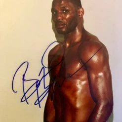 Iconsofboxing.com "The Executioner" Bernard Hopkins Hand Signed 8x10 Color Photo JSA COA BOXING MEMORABILIA
