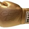 Iconsofboxing.com Gennady Golovkin Autographed Huge 22" Title Gold Boxing Glove In Black Signature TOP FIGHTERS