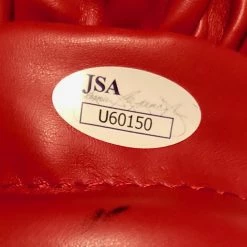 Iconsofboxing.com Vasyl Lomachenko Autographed Everlast Red Boxing Glove In Black Signature