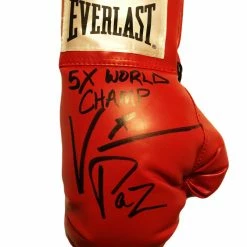 Iconsofboxing.com Vinny Paz Pazienza Signed Autographed Boxing Glove 5X World Champ 50 Wins