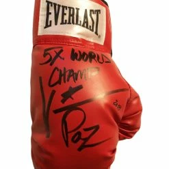Iconsofboxing.com Vinny Paz Pazienza Signed Autographed Boxing Glove 5X World Champ 2018