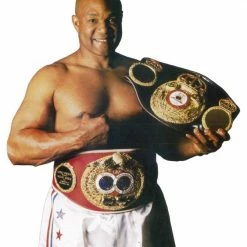 Iconsofboxing.com George Foreman Signed Full-Size WBC Heavyweight Championship Belt (JSA COA & Foreman Hologram)