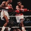 Iconsofboxing.com BOXING MEMORABILIA Sugar Ray Leonard & Tommy "Hitman" Hearns Signed 8x10 Photo (PSA COA)
