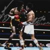 Iconsofboxing.com Sugar Ray Leonard & Roberto Duran Signed 8x10 Photo (PSA COA) BOXING MEMORABILIA