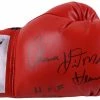 Iconsofboxing.com Thomas "Hitman" Hearns Signed Everlast Boxing Glove Inscribed "H.O.F 2012" (JSA COA)