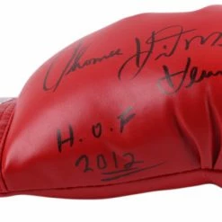 Iconsofboxing.com Thomas "Hitman" Hearns Signed Everlast Boxing Glove Inscribed "H.O.F 2012" (JSA COA)