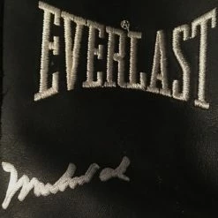 Iconsofboxing.com Muhammad Ali Autographed Rare Vintage Everlast Black Boxing Boot