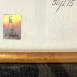 Iconsofboxing.com BOXING MEMORABILIA Muhammad Ali Signed Rare One In A Million 30 X 45 Size B/W Photo Ali Co. Cert LE