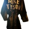 Iconsofboxing.com Mike Tyson Signed "Iron Mike" Boxing Black Custom Robe (PSA Hologram) BOXING MEMORABILIA