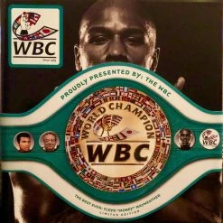 Iconsofboxing.com Floyd Mayweather Jr. Rare And Limited Edition Huge And Heavy WBC Book