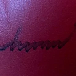 Iconsofboxing.com Muhammad Ali Autographed Red Everlast Old Vintage Boxing Gloves, Auction House