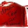 Iconsofboxing.com Claressa "T-Rex" Shields Autographed Everlast Boxing Glove Signed In Black Marker