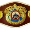 Iconsofboxing.com BOXING MEMORABILIA WBO Championship Boxing Belt Mini Size Hand Custom Made, Unsigned With Fur In Back