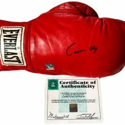 Iconsofboxing.com Muhammad Ali Aka Cassius Clay Autographed Vintage Everlast Boxing Glove With SSG Certification
