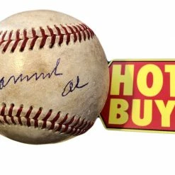 Iconsofboxing.com Vintage Muhammad Ali Signed Autographed Used Baseball Authentic BOXING MEMORABILIA
