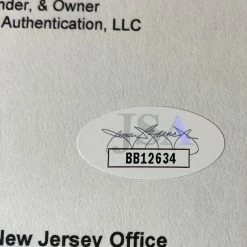 Iconsofboxing.com Muhammad Ali Deluxe Protected Autographed Cut And Hand Written Inscription JSA