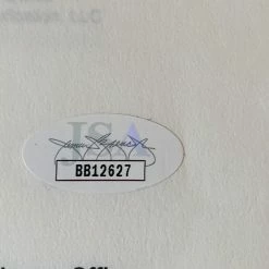 Iconsofboxing.com Muhammad Ali Deluxe Protected Autographed Cut And Hand Written Inscription JSA BOXING MEMORABILIA