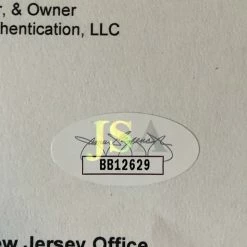 Iconsofboxing.com Muhammad Ali Deluxe Protected Autographed Cut And Hand Written Inscription JSA BOXING MEMORABILIA