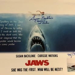 Iconsofboxing.com JAWS Susan Backlinie Autographed Limited Edition Custom