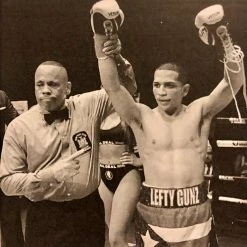 Iconsofboxing.com Mathew “Lefty Gunz” Gonzalez Autographed Signed Everlast Boxing Glove