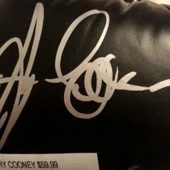 Iconsofboxing.com BOXING MEMORABILIA Gerry Cooney Signed Autographed Black Everlast Boxing Glove