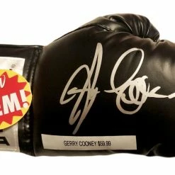 Iconsofboxing.com BOXING MEMORABILIA Gerry Cooney Signed Autographed Black Everlast Boxing Glove