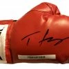 Iconsofboxing.com Tyson Fury Signed Red Everlast Boxing Glove Fury Boxing Autograph Memorabilia BOXING MEMORABILIA