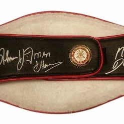 Iconsofboxing.com BOXING MEMORABILIA Thomas Hearns & Roberto Duran Signed WBA Full-Size Heavyweight Championship Belt